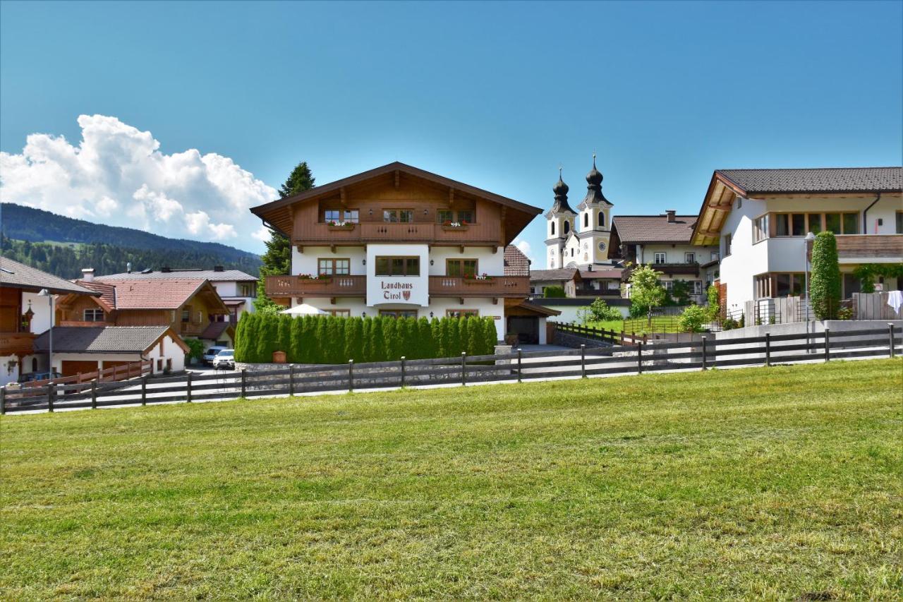 Landhaus Tirol ฮอพฟ์การ์เทน อิม บริกเซนทัล ภายนอก รูปภาพ